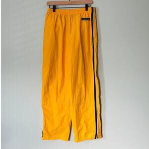 Abercrombie & Fitch Vintage 90's Yellow Track Wind Pants Medium